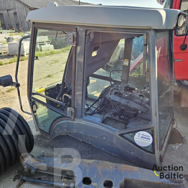 Backhoe loader cabin