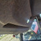 Backhoe loader cabin