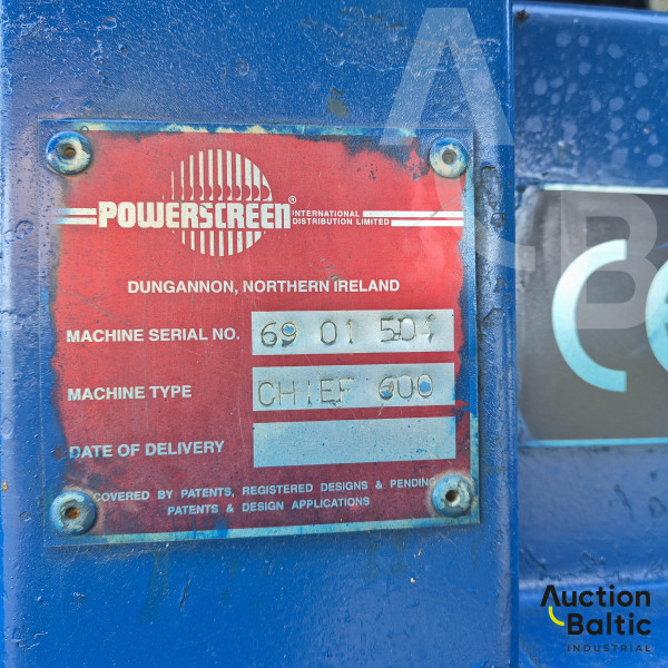 PowerScreen Chieftain 600