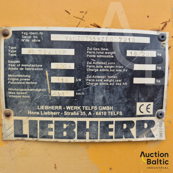 Liebherr PR 724 L GP