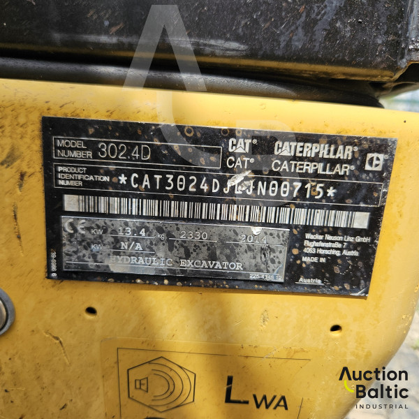 Caterpillar 302.4 D
