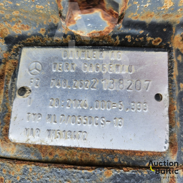 Mercedes-Benz rear axle