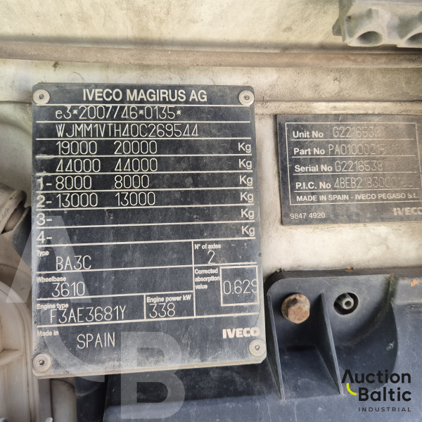 Iveco AS 440S + Carnehl CHKS/A