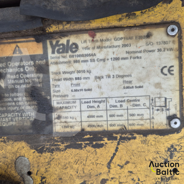 Yale GDP16AF