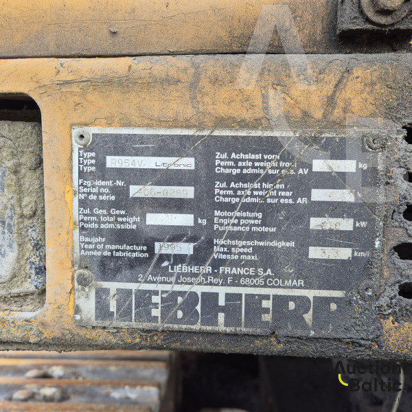 Liebherr R 954 V Litronic