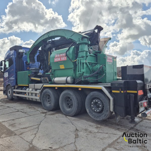 Jenz HEM 583 + Volvo FH16 + Palfinger Epsilon Q130LD97