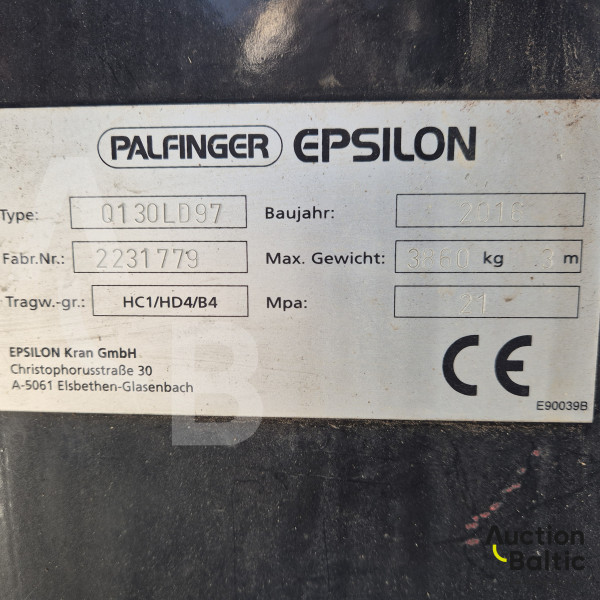 Jenz HEM 583 + Volvo FH16 + Palfinger Epsilon Q130LD97