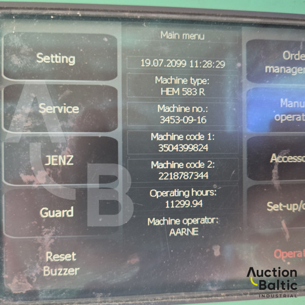 Jenz HEM 583 + Volvo FH16 + Palfinger Epsilon Q130LD97
