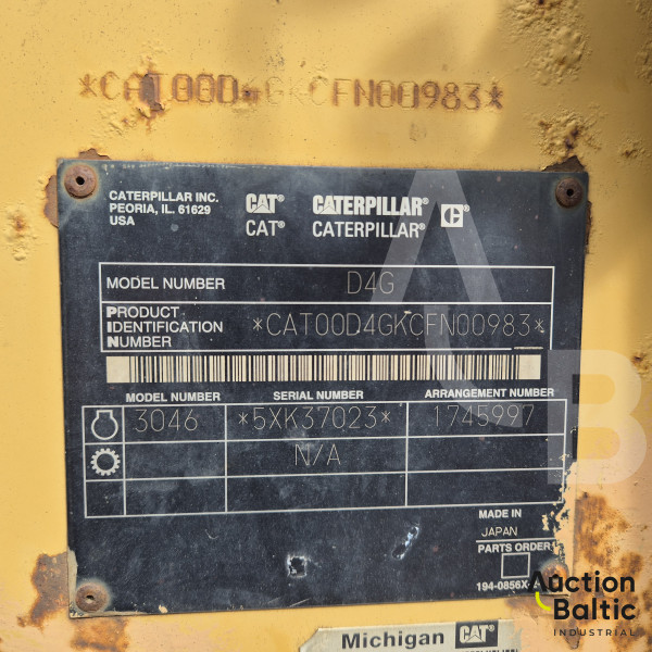 Caterpillar D 4 G