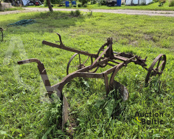 Horse-drawn plow