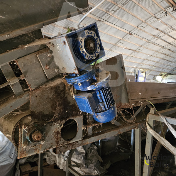Waste sorting line