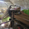 Waste sorting line