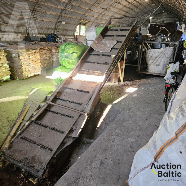 Waste sorting line