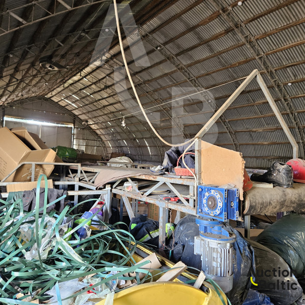 Waste sorting line