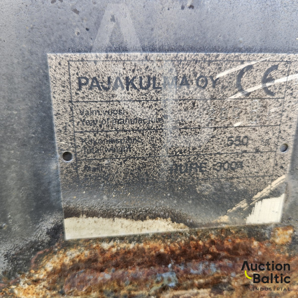 Tipper truck cargo part with frame and cylinder