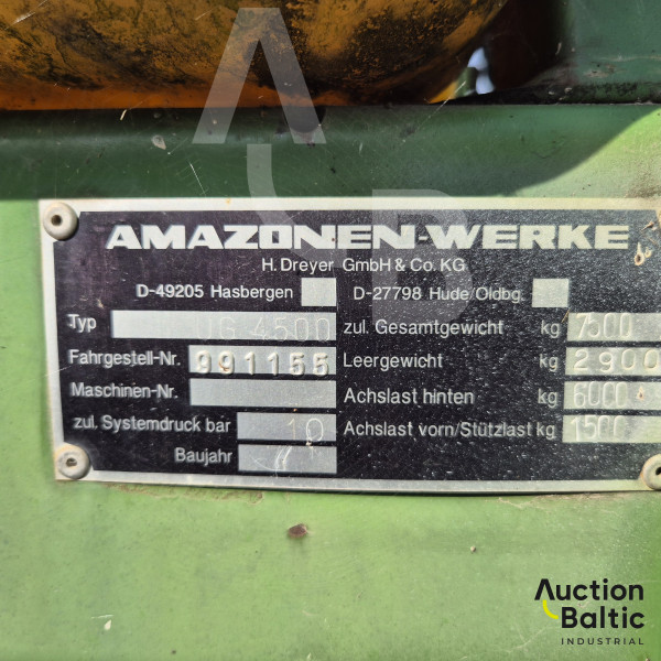 Amazone UG 4500