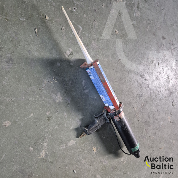 Dual pneumatic adhesive gun
