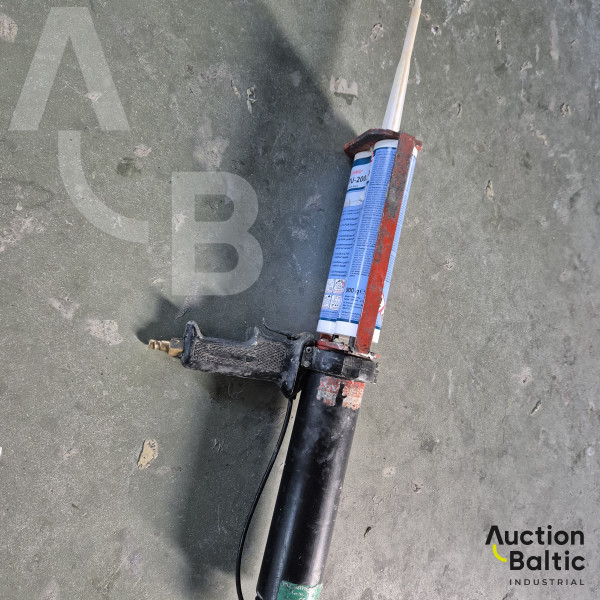 Dual pneumatic adhesive gun