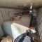 Sea container with tank inside