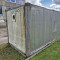Sea container with tank inside