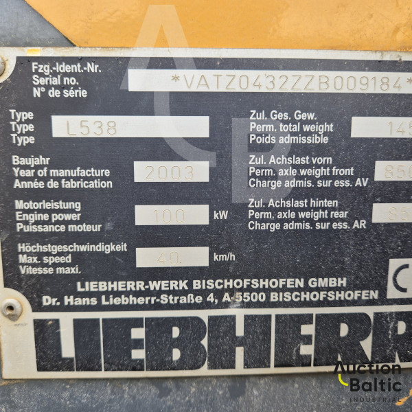 Liebherr L 538