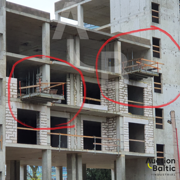 Loading ramp/balcony 3 units