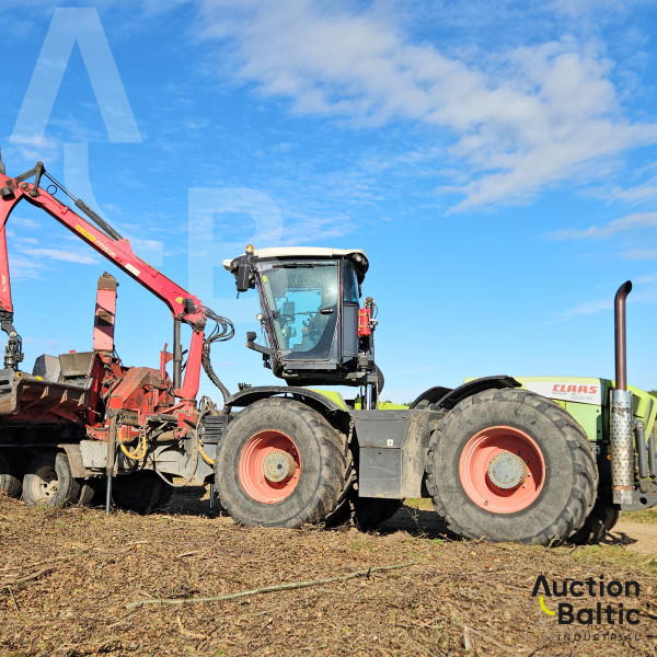 Eschlbock Biber 78+Claas Xerion 3800