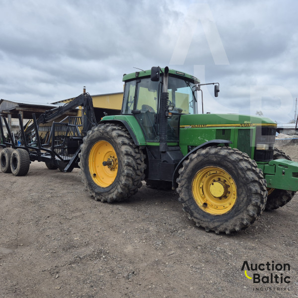 John Deere 7700 + Farmi-Forest 9000