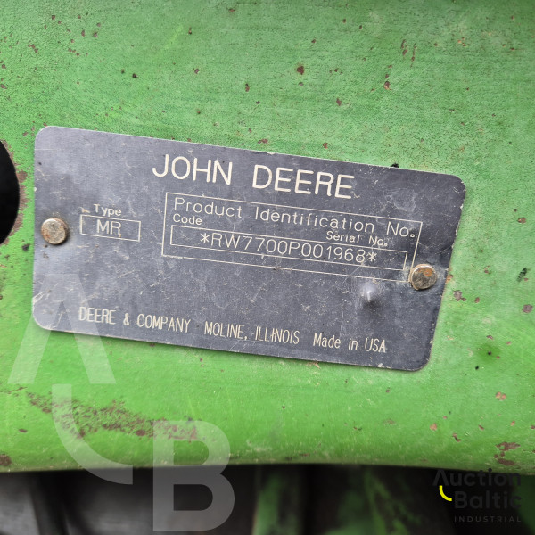 John Deere 7700 + Farmi-Forest 9000
