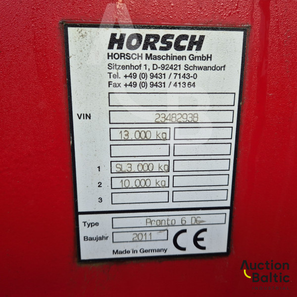Horsch Pronto 6 DC