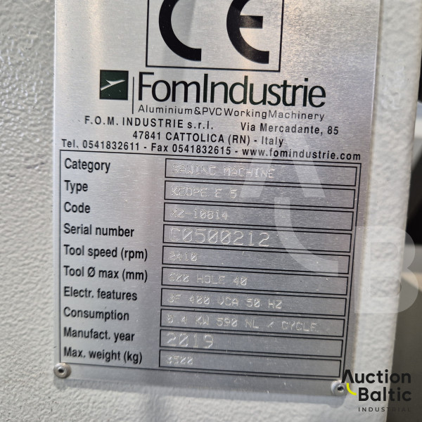 FomIndustrie Keope E 5