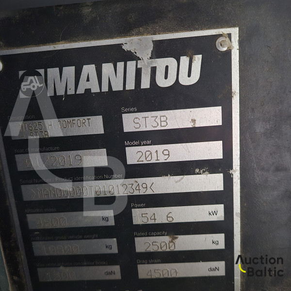 Manitou MT 625 H Comfort - ST3B