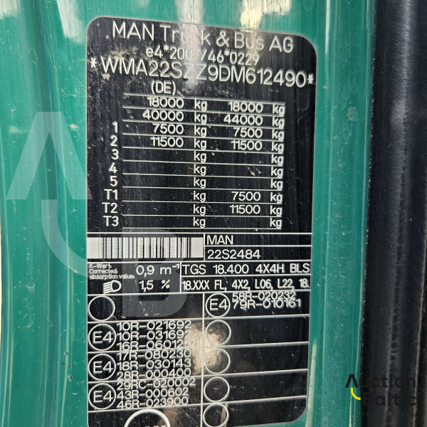 MAN TGS18.400 4X4H
