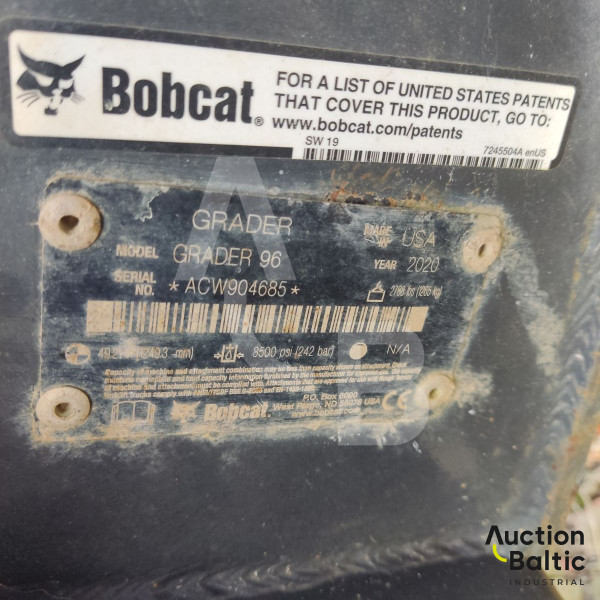 Bobcat Grader 96