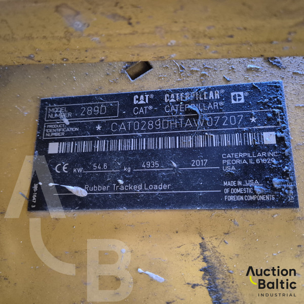Caterpillar 289 D