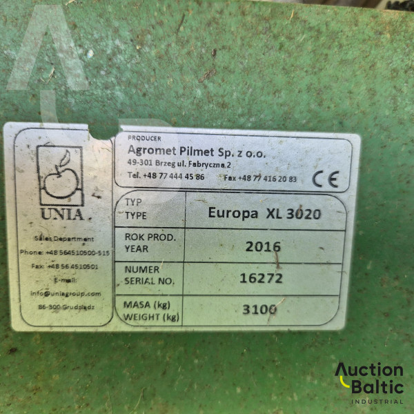 Unia Europa XL 3020