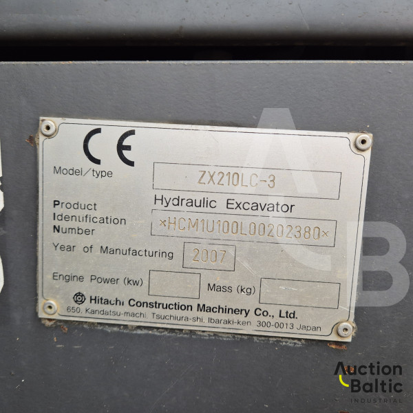 Hitachi ZX 210 LC-3
