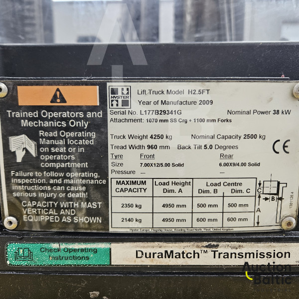 Hyster H2.5 FT