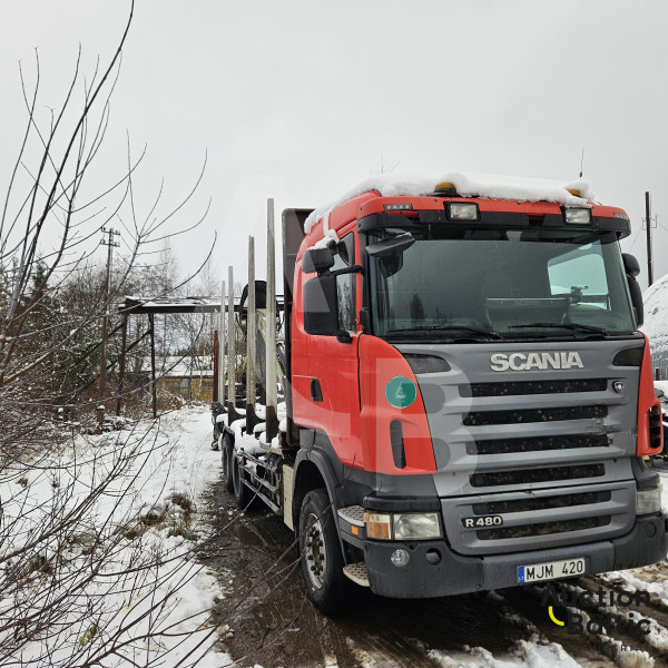 Scania R 480 + Achleitner 3ANR27 + Loglift