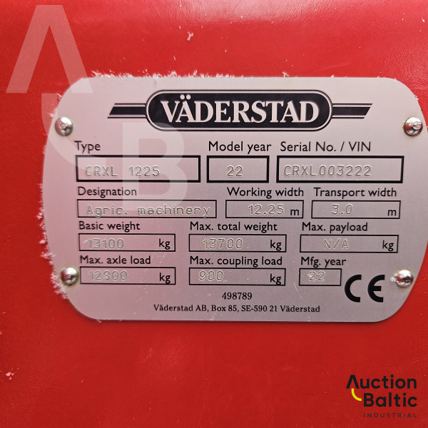 Väderstad Carrier XL 1225