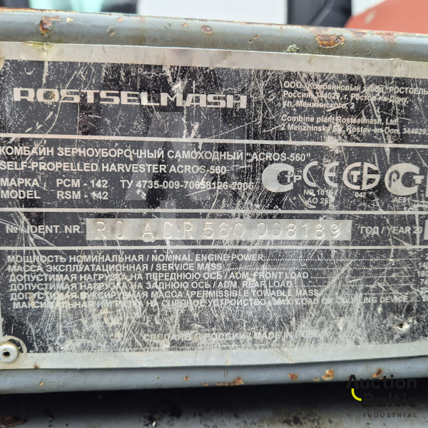Rostselmash Acros 560