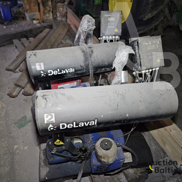 Delaval milking equipment set