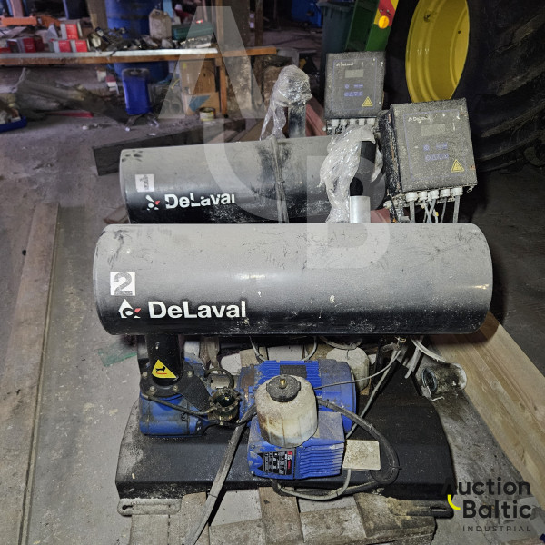 Delaval milking equipment set