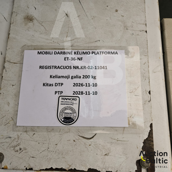 Iveco Daily + Versalift ET-36-NF