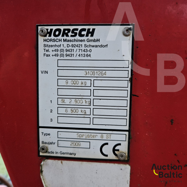 Horsch Sprinter 8ST