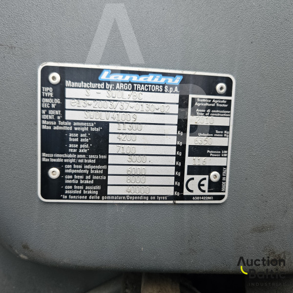 Landini Landpower 165