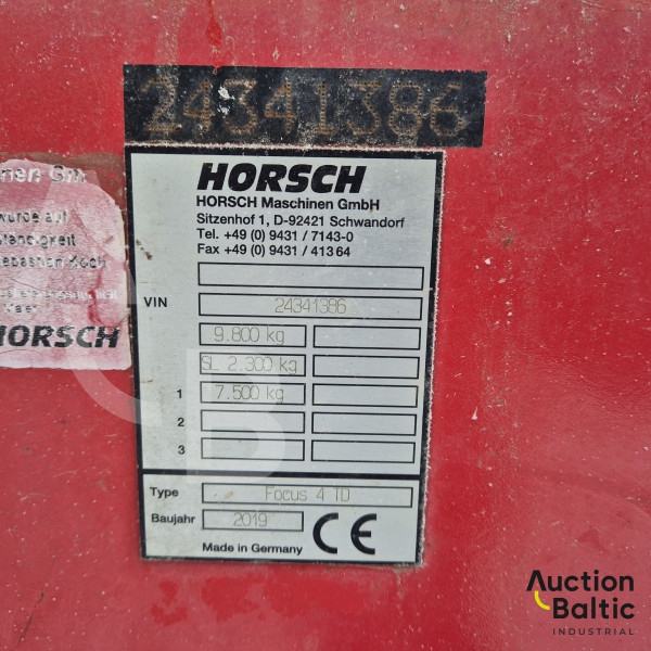 Horsch Focus 4 TD