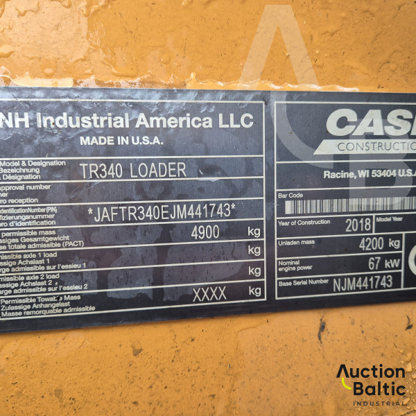 CASE TR 340