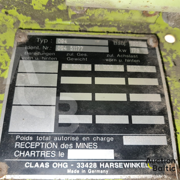 CLAAS Dominator 208 Mega