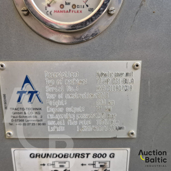Tracto-Technik TT-HP 031-BU.A